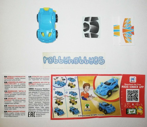 Dv106 blue car - dv106,