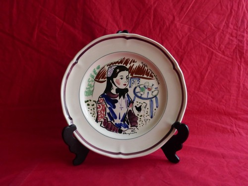 Assiette mbfa pornic - assiette, pornic,henry