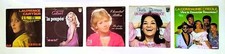 Lot de 5  disques vinyles