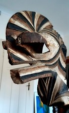 Exceptionnel grand masque Songyé très ancien - Pièce unique - Muséal