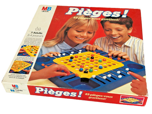 Jeu société pieges mb - société,