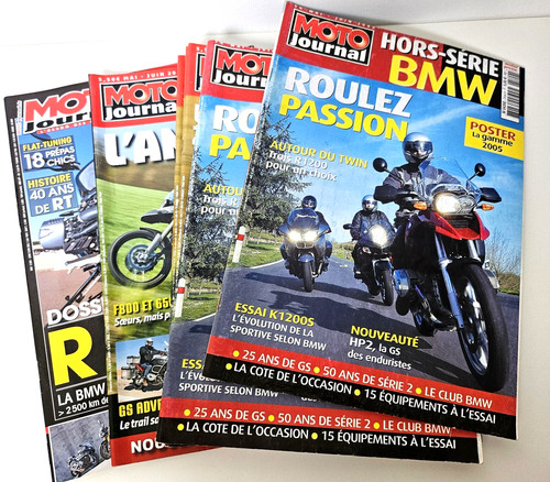 Magazines moto journal - journal, hors