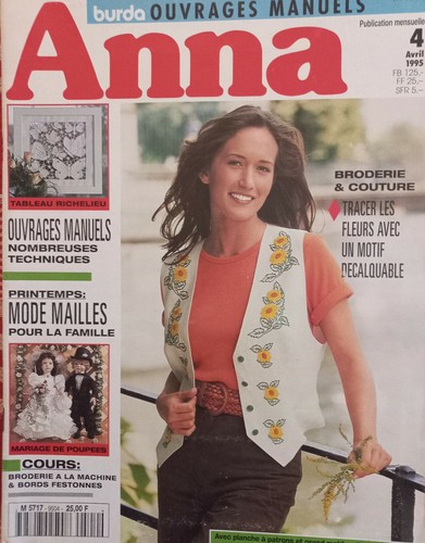 Revue anna burda ouvrages