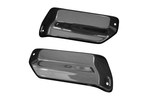 Cache radiateur carbone pour - radiateur,