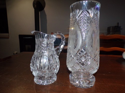 Vase carafe cristal - en, de