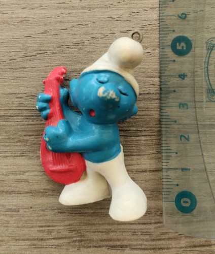 Figurine schtroumpf musicien - figurine,