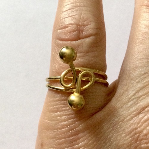 C1930 art deco belle bague - c1930,