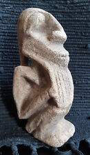 Rare Statuette Funéraire en Pierre Dogon Mali 20 cm