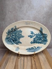 Grand plat ovale Terre de Fer