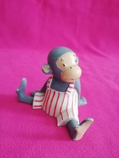 FIGURINE LEO ET POPI - LE SINGE - PAPO - HELEN OXENBURY / 2000  +/-5X7cm