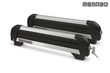 Porte skis sur barres toit - porte-skis,
