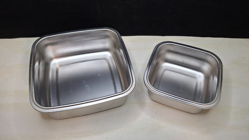 Lot bacs gastro - lot, inox