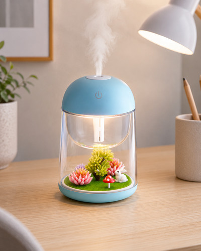 Humidificateur air led usb - led,