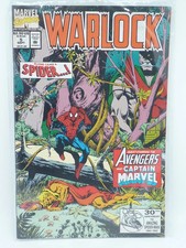 ANCIENNE BD COMICS SUPER HERO VO MARVEL WARLOCK & SPIDER-MAN