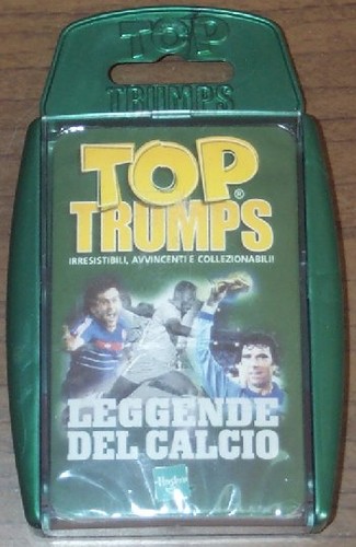 Top trumps cartes - cartes, légendes