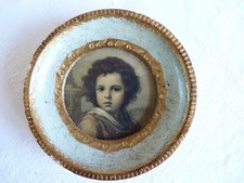 Cadre rond portrait enfant