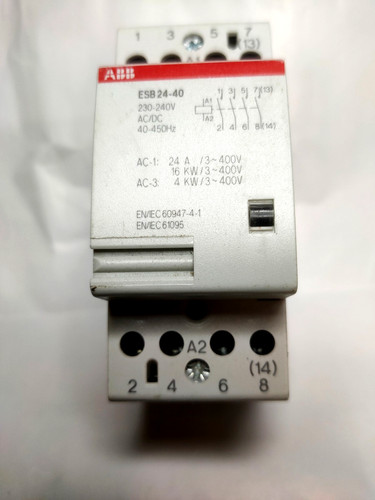 Relais triphasé abb esb24 - triphasé, esb24-40