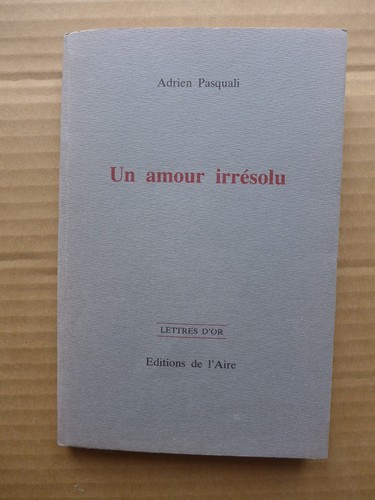 Adrien pasquali un amour - pasquali,