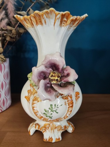 Vase faïence bassano - vase,