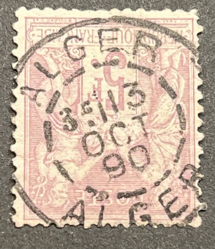 Timbre classique 5f sage - timbre,