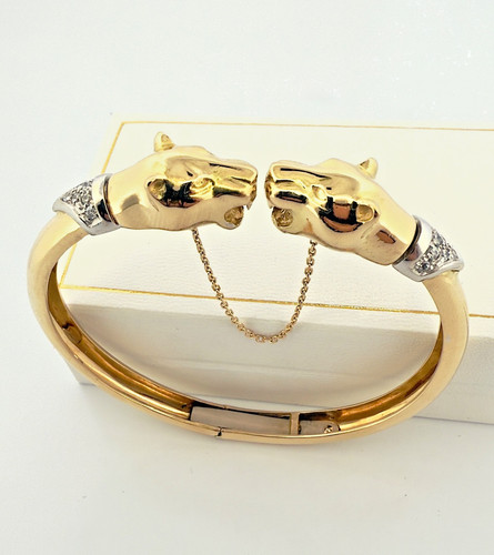 Bracelet jonc ouvrant or - ouvrant, en