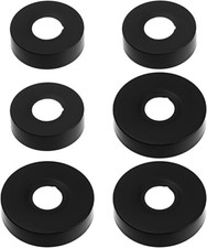 6 Pieces Noir Cache Radiateur