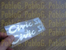 Honda Civic SI vinyle