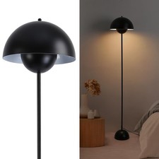 Lampadaire en Acier avec Abat-jour Bombé – Style Scandinave et Rétro – Éclair...