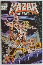 COMICS KA-ZAR THE SAVAGE 20