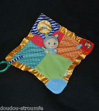 ?Doudou Plat Luciole PLAYSKOOL 2009 HASBRO Poupée Plaque Dentition Anneau Eveil