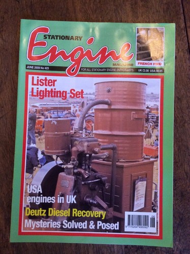 Stationary engine magazine - engine,