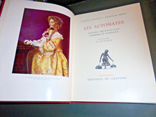 1949 livre LES AUTOMATES Chapuis Droz conjuring ROBERT HOUDIN magicien KEMPELEN