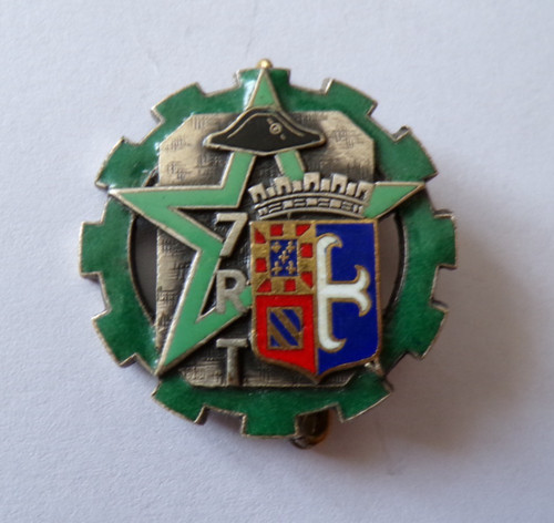 Military insignia 7th train - insignia,