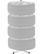 VEVOR Support de Rangement pour Pneus Rack à Pneus Capacité 4PCs Charge 100 kg