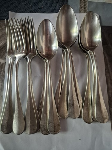 Lot couverts anciens métal - anciens,