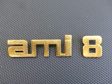 CITROEN AMI 8 doré sigle