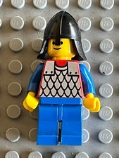 Personnage chevalier LEGO castle minifig Knight cas153 / Set 6090