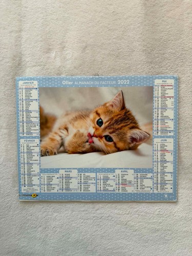 Calendrier oller almanach - oller, du