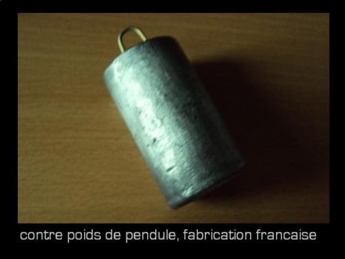Contre poids pour horloge - poids,