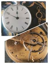 Montre gousset coq anglaise - montre,