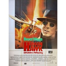 HUDSON HAWK French Movie Poster  - 47x63 in. - 1991 - Michael Lehmann, Bruce Wil