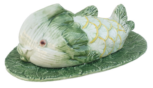 Majolique ancien plat - majolique, en