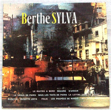 Disque vinyle LP 33t / 25cm -  Berthe Sylva - Le tango de Paris      D742
