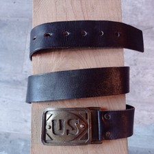 Ceinturon vintage en cuir