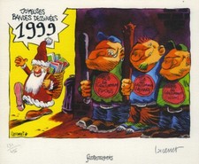 LARCENET EX-LIBRIS CARTE DE