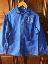 Veste bleu de travail vintage