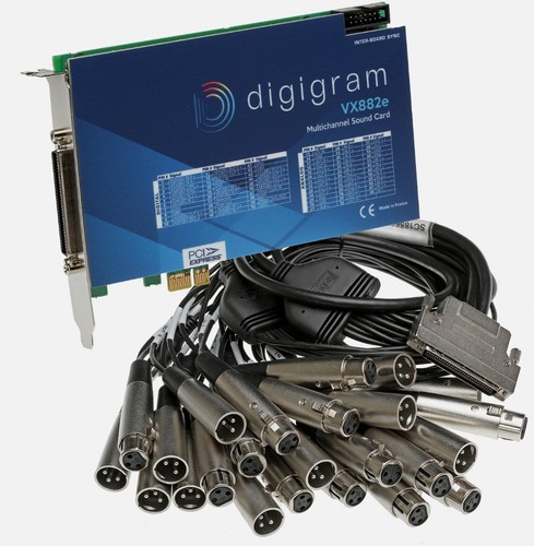 Digigram vx882e breakout - digigram, +