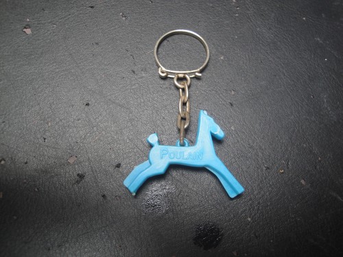 Porte clé poulain bleu - porte-clé,