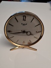 HORLOGE PENDULE 18cm BUREAU TABLE A POSER ANCIENNE BAYARD FRANCE DESING ART DECO