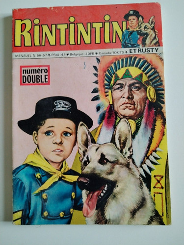 Ancienne rintintin rusty - bd,